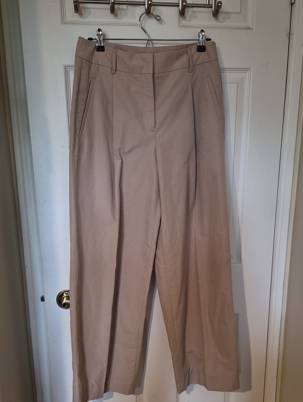 RW&CO. Wide-Leg Pants in Beige